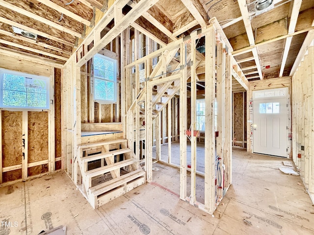 miscellaneous room with plenty of natural light