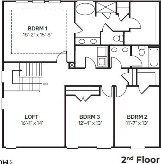 7549 Percussion Dr, Apex, NC 27539 - view of property floor plan