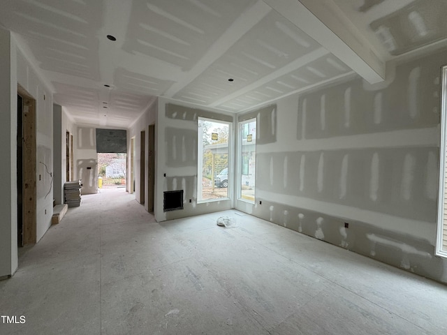 view of unfurnished living room