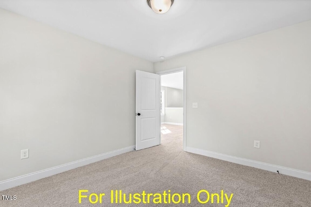 212 Rawhide Dr, Louisburg, NC 27549 - empty room featuring carpet flooring and baseboards