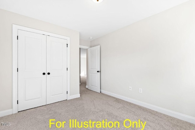 212 Rawhide Dr, Louisburg, NC 27549 - unfurnished bedroom with carpet flooring and a closet