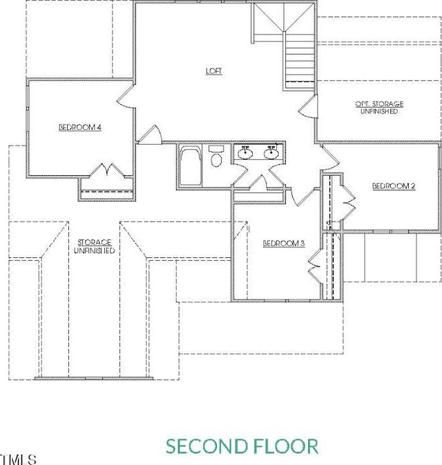 212 Rawhide Dr, Louisburg, NC 27549 - view of home floor plan