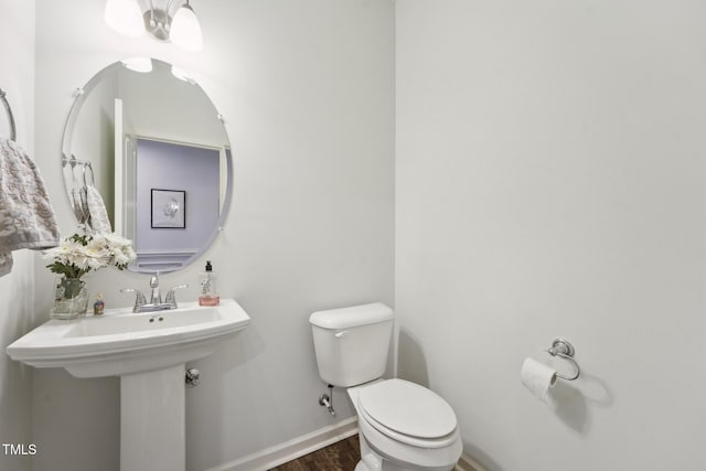 bathroom with toilet