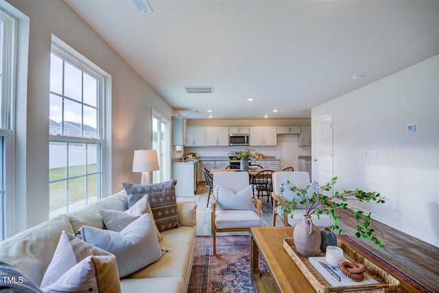 view of living room