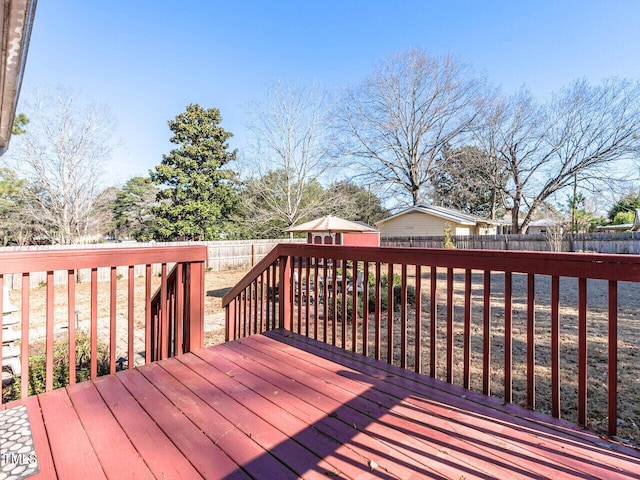 view of deck