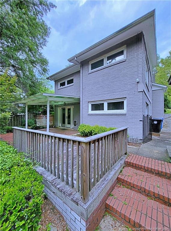 view of rear view of house