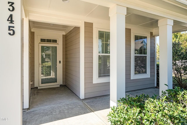 view of entrance to property