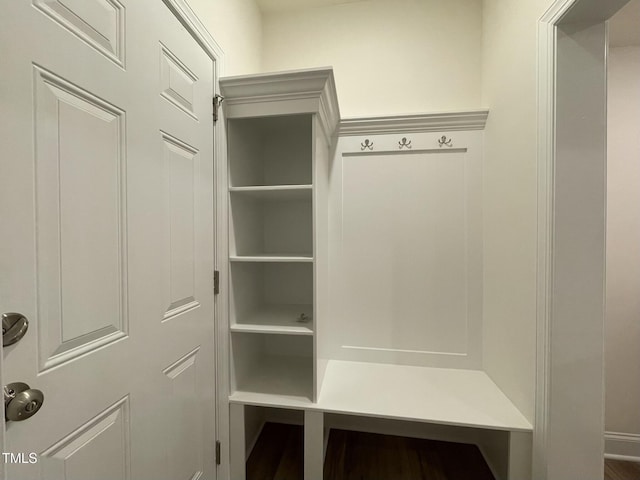 view of mudroom