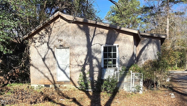 view of side of property