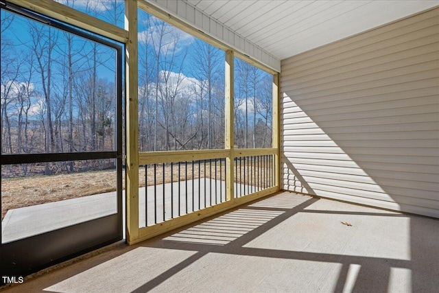 1975 Meadowview Dr, Graham, NC 27253 - view of unfurnished sunroom