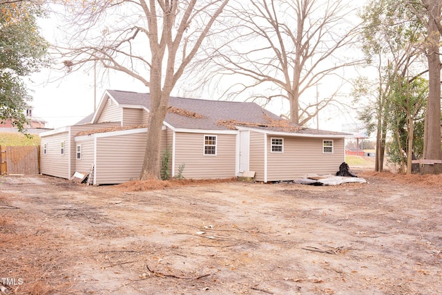 view of back of house