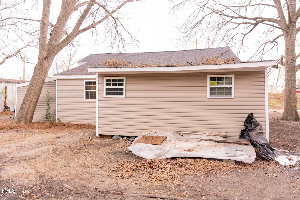 view of home's exterior