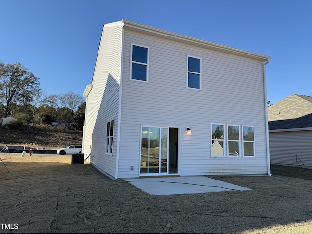 back of house featuring a patio area