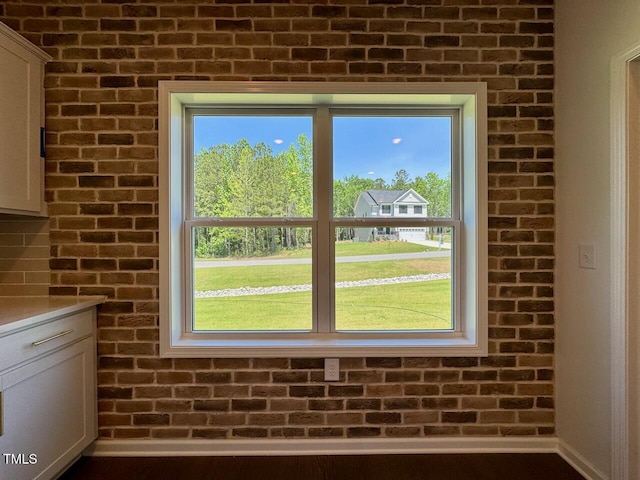 19 Covey Rise Way, Lillington, NC 27546 - detailed view of brick wall