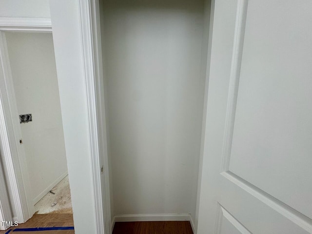 view of closet