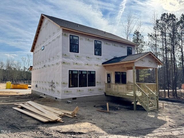 view of rear view of house