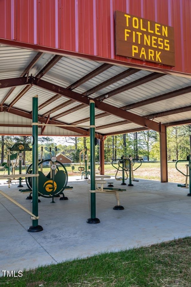 view of home's community with a playground