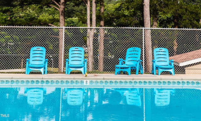 view of pool