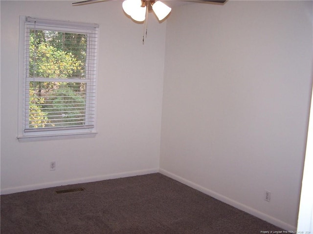 583 Winding Creek Rd Unit H, Fayetteville, NC 28305 - spare room with ceiling fan and carpet