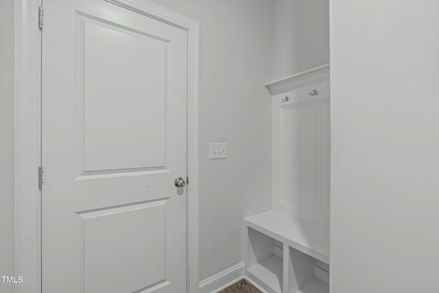 view of mudroom