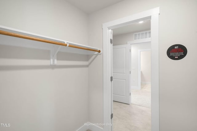 view of spacious closet