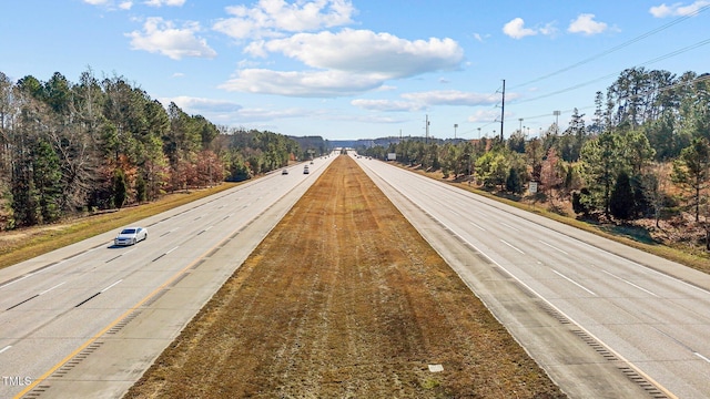 view of road