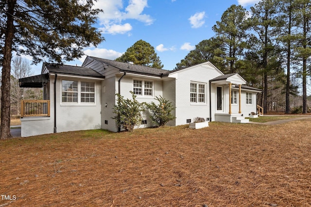 view of front of house