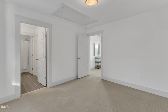 unfurnished bedroom featuring carpet floors