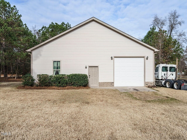 view of side of home