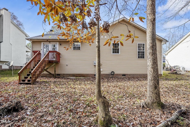 view of rear view of house