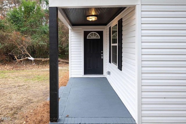 view of property entrance