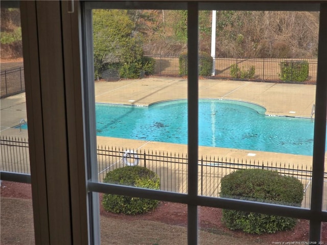 view of pool