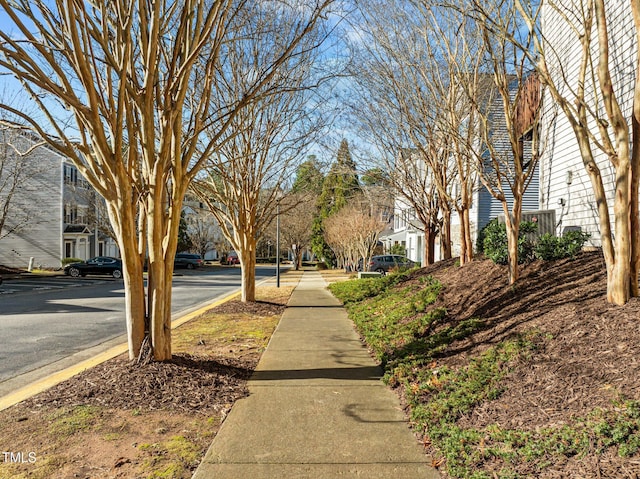 view of road