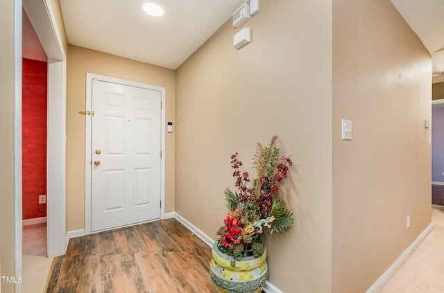 interior space featuring hardwood / wood-style floors