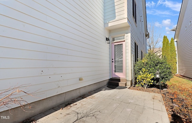 exterior space with a patio