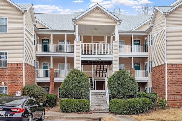 524 Glenolden Ct, Cary, NC 27513 - view of property with stairs