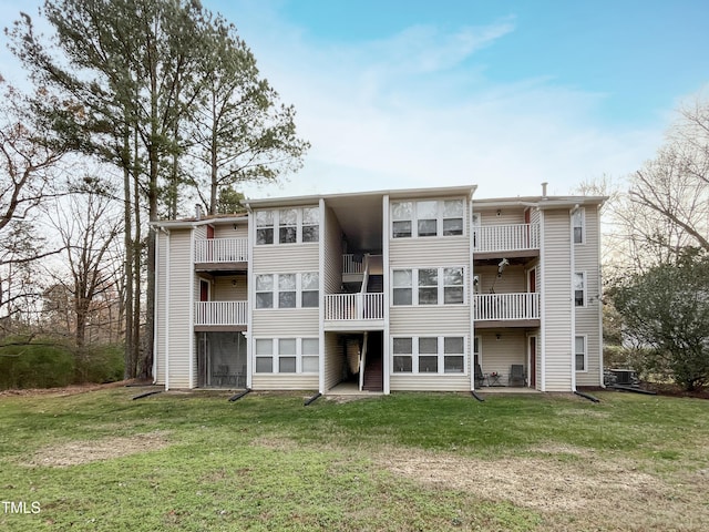 view of property featuring cooling unit