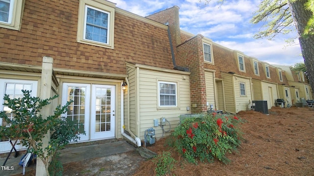 view of rear view of property