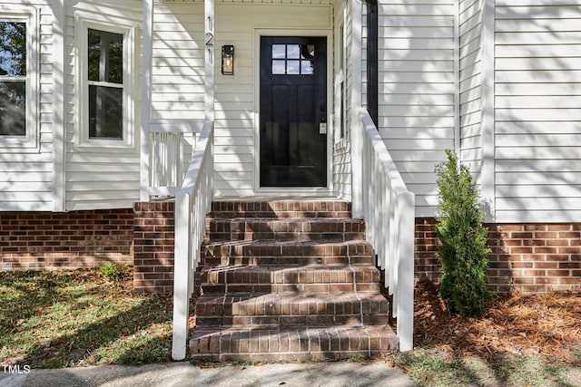 view of property entrance