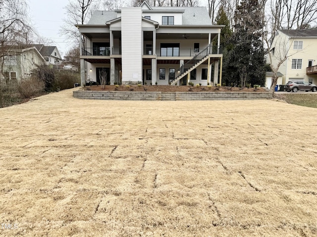 view of back of house