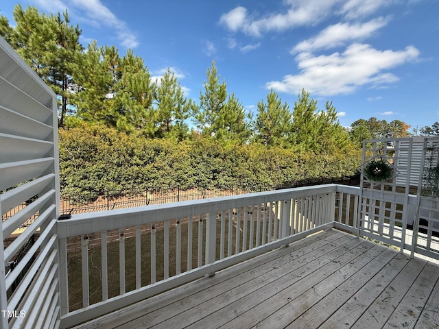 view of deck