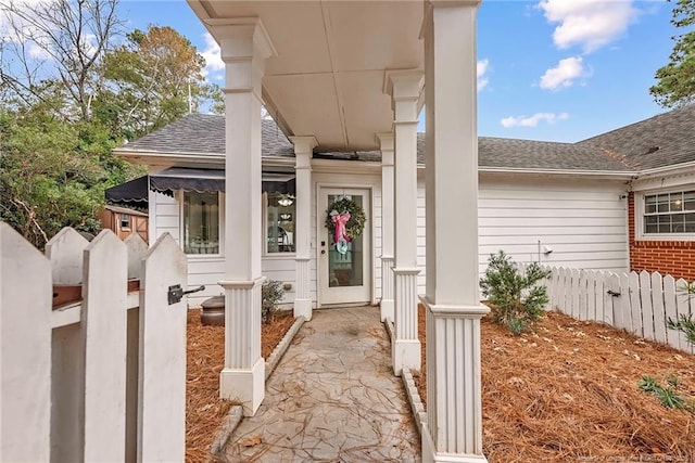 view of property entrance