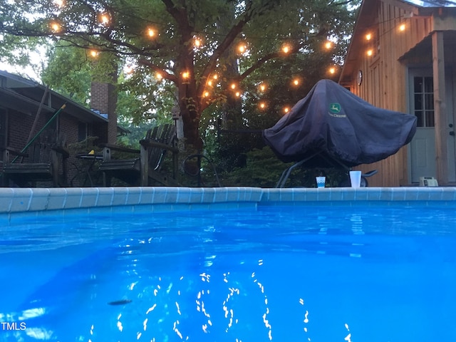 view of pool featuring a pool