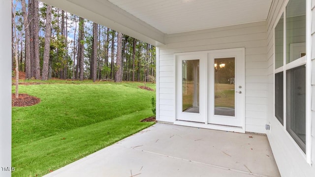 exterior space featuring a patio area