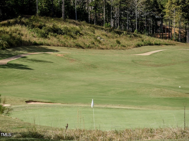 view of property's community featuring golf course view