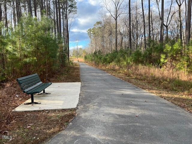 view of road