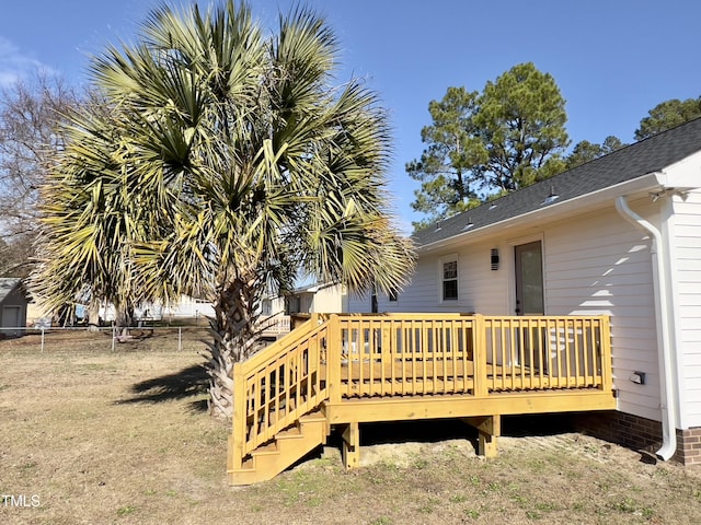 view of deck