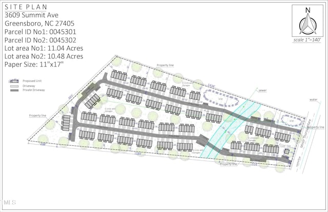 3607-3609 Summit Ave, Greensboro NC, 27405 land for sale