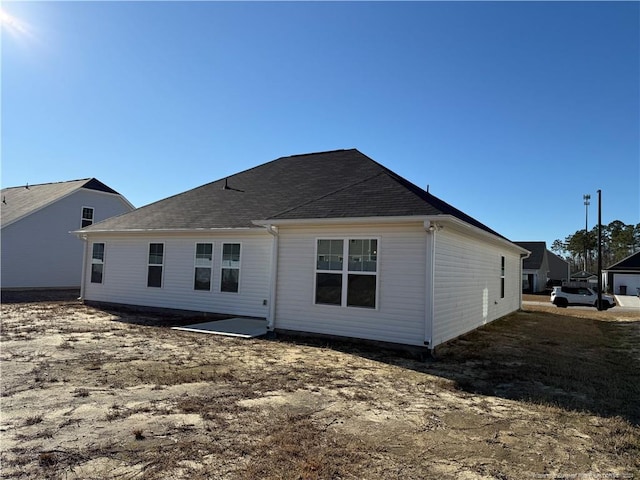 view of rear view of property