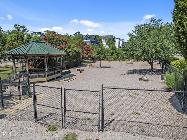 1535 Caraleigh Mills Ct Unit 221, Raleigh, NC 27603 - view of home's community featuring a gazebo and a gate